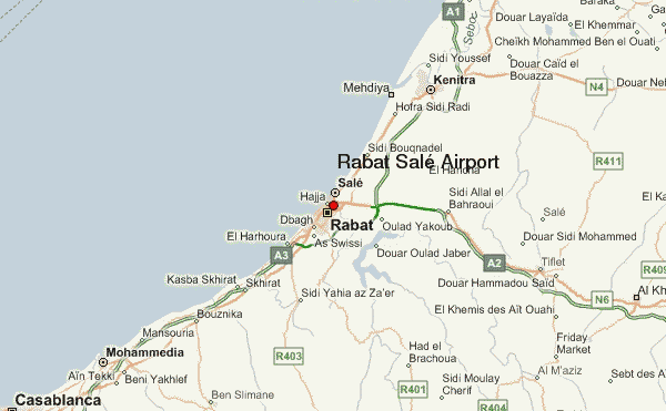 Rabat-Sale-Airport-map