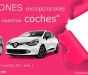 promoción de alquiler de coches