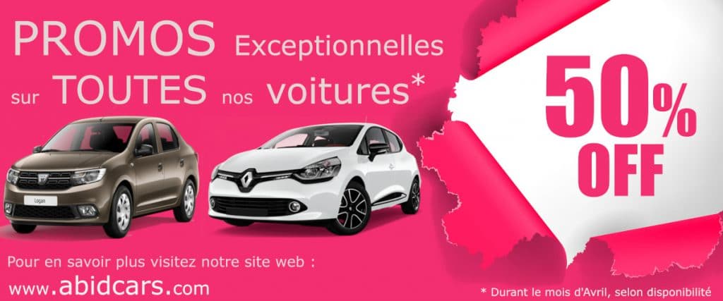 promos location voiture