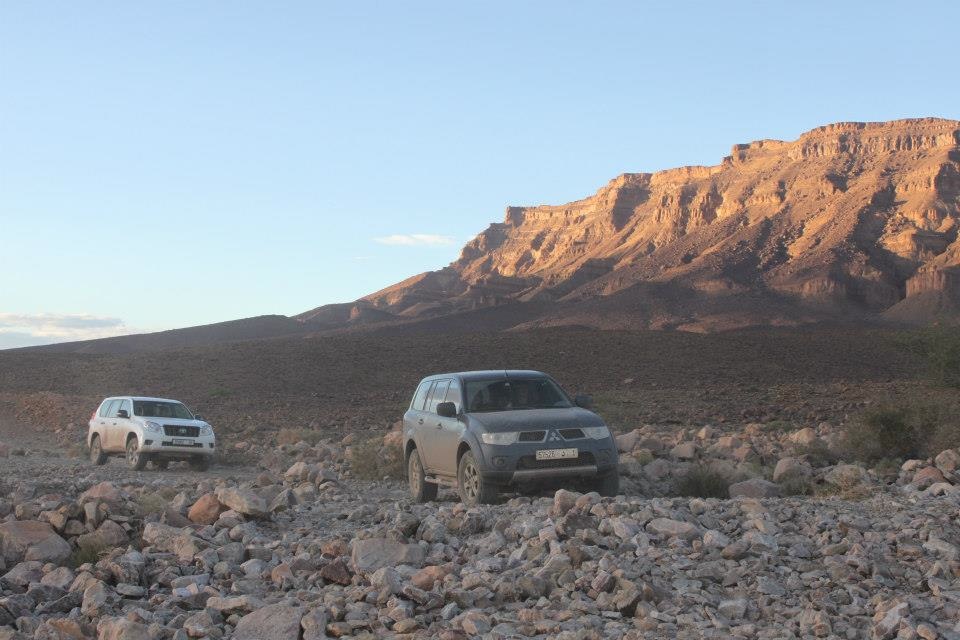 4x4 en montagne au Maroc