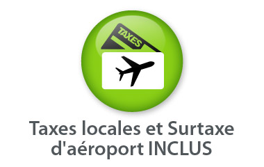 taxes aéroport